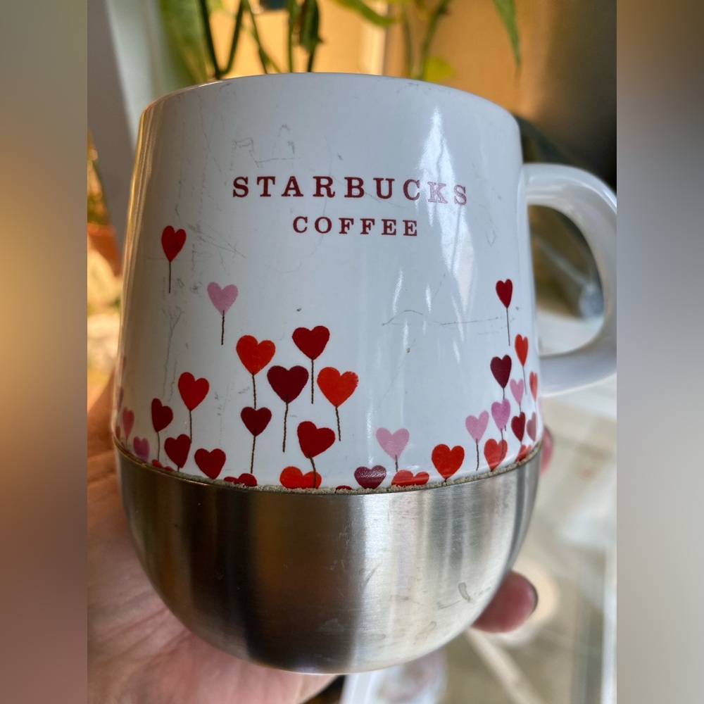 Vintage Starbucks Valentines Mug